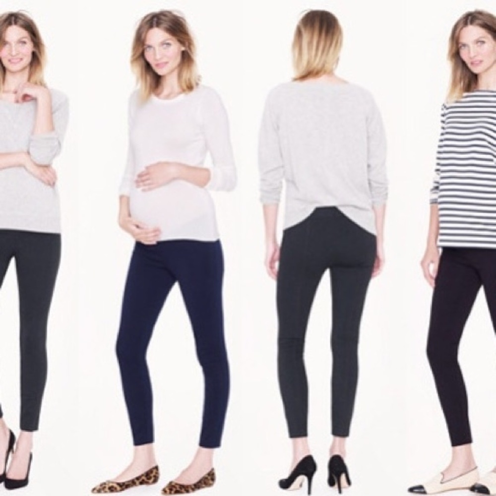 J. Crew Charcoal Pixie Maternity pants in size 0S